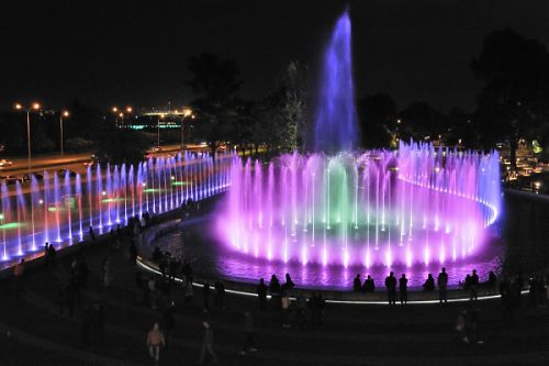 Multimedia Fountain Park Warsaw / Poland