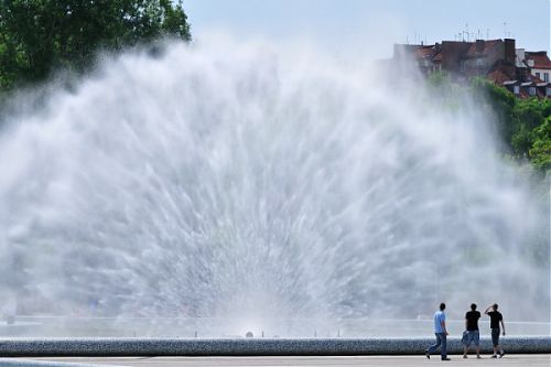 Multimedia Fountain Park Warsaw / Poland