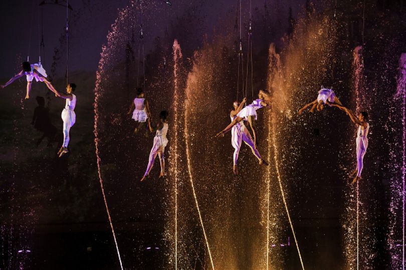 Fountain Water Theater Show "Argonauts" Sochi / Russia