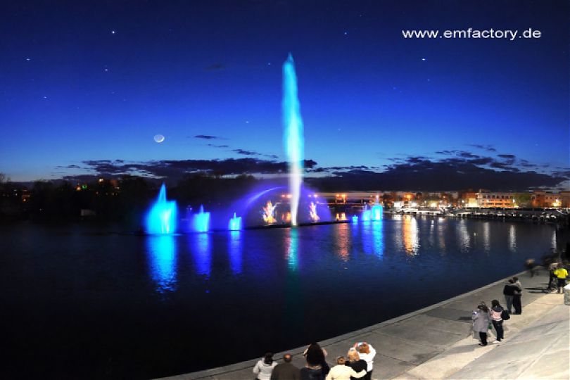 Roshen Multimedia Fountain Vinnytsia / Ukraine