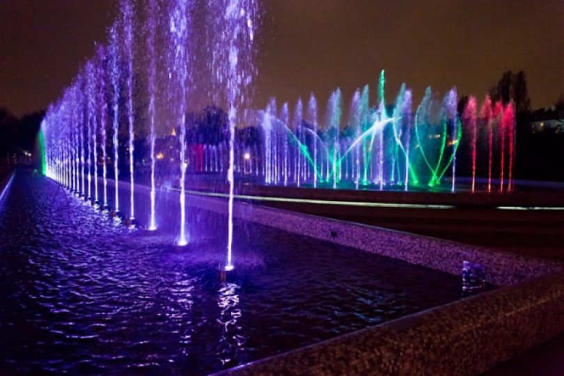Multimedia Fountain Park Warsaw / Poland