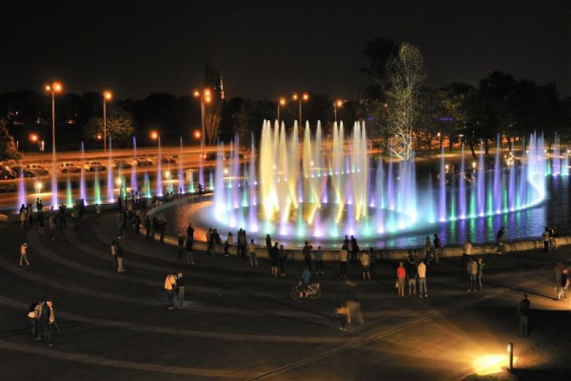Multimedia Fountain Park Warsaw / Poland