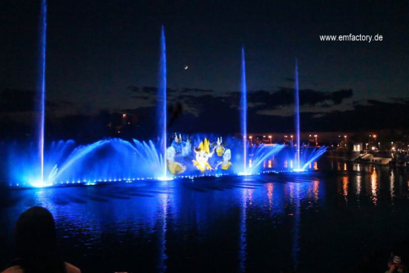 Roshen Multimedia Fountain Vinnytsia / Ukraine