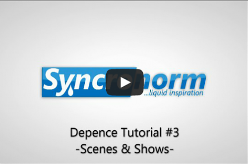 Depence Tutorial 3 Scenes and Shows