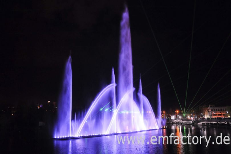 Roshen Multimedia Fountain Vinnytsia / Ukraine